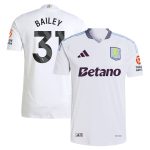 aston villa adidas away authentic shirt 2024-25 with bailey 31 printing Collection | Authentic Aston Villa Shirts