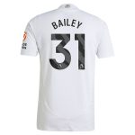 aston villa adidas away authentic shirt 2024-25 with bailey 31 printing Collection | Authentic Aston Villa Shirts