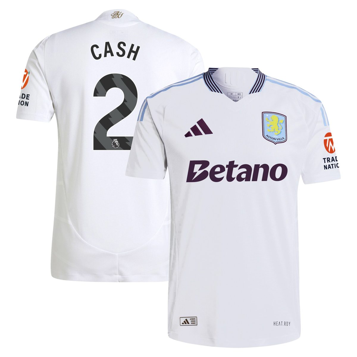aston villa adidas away authentic shirt 2024-25 with cash 2 printing Collection | Authentic Aston Villa Shirts