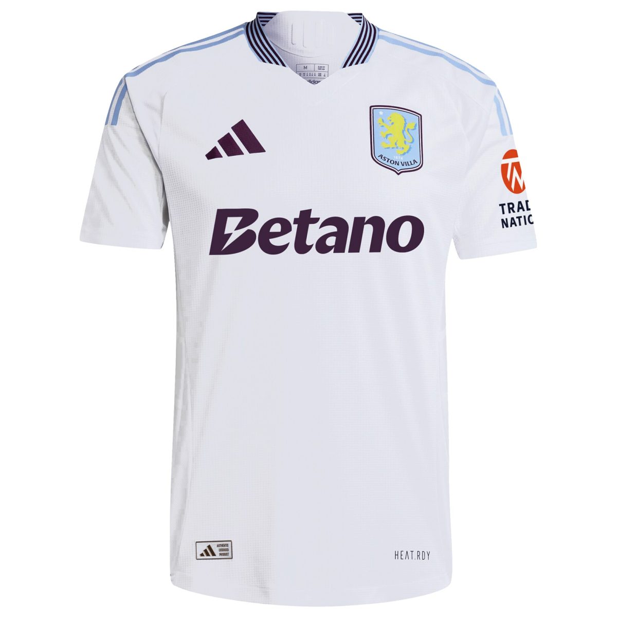 aston villa adidas away authentic shirt 2024-25 with corsie 6 cup printing Collection | Authentic Aston Villa Shirts