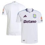 aston villa adidas away authentic shirt 2024-25 with custom printing Collection | Authentic Aston Villa Shirts