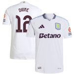 aston villa adidas away authentic shirt 2024-25 with digne 12 cup printing Collection | Authentic Aston Villa Shirts