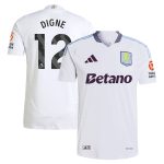 aston villa adidas away authentic shirt 2024-25 with digne 12 printing Collection | Authentic Aston Villa Shirts