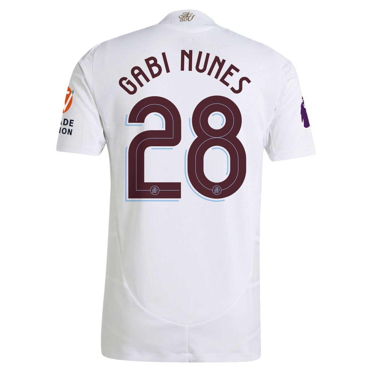 aston villa adidas away authentic shirt 2024-25 with gabi nunes 28 cup printing Collection | Authentic Aston Villa Shirts