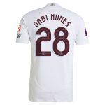 aston villa adidas away authentic shirt 2024-25 with gabi nunes 28 cup printing Collection | Authentic Aston Villa Shirts