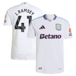 aston villa adidas away authentic shirt 2024-25 with j. ramsey 41 printing Collection | Authentic Aston Villa Shirts