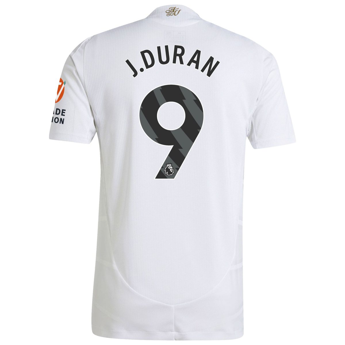 aston villa adidas away authentic shirt 2024-25 with j.duran 9 printing Collection | Authentic Aston Villa Shirts