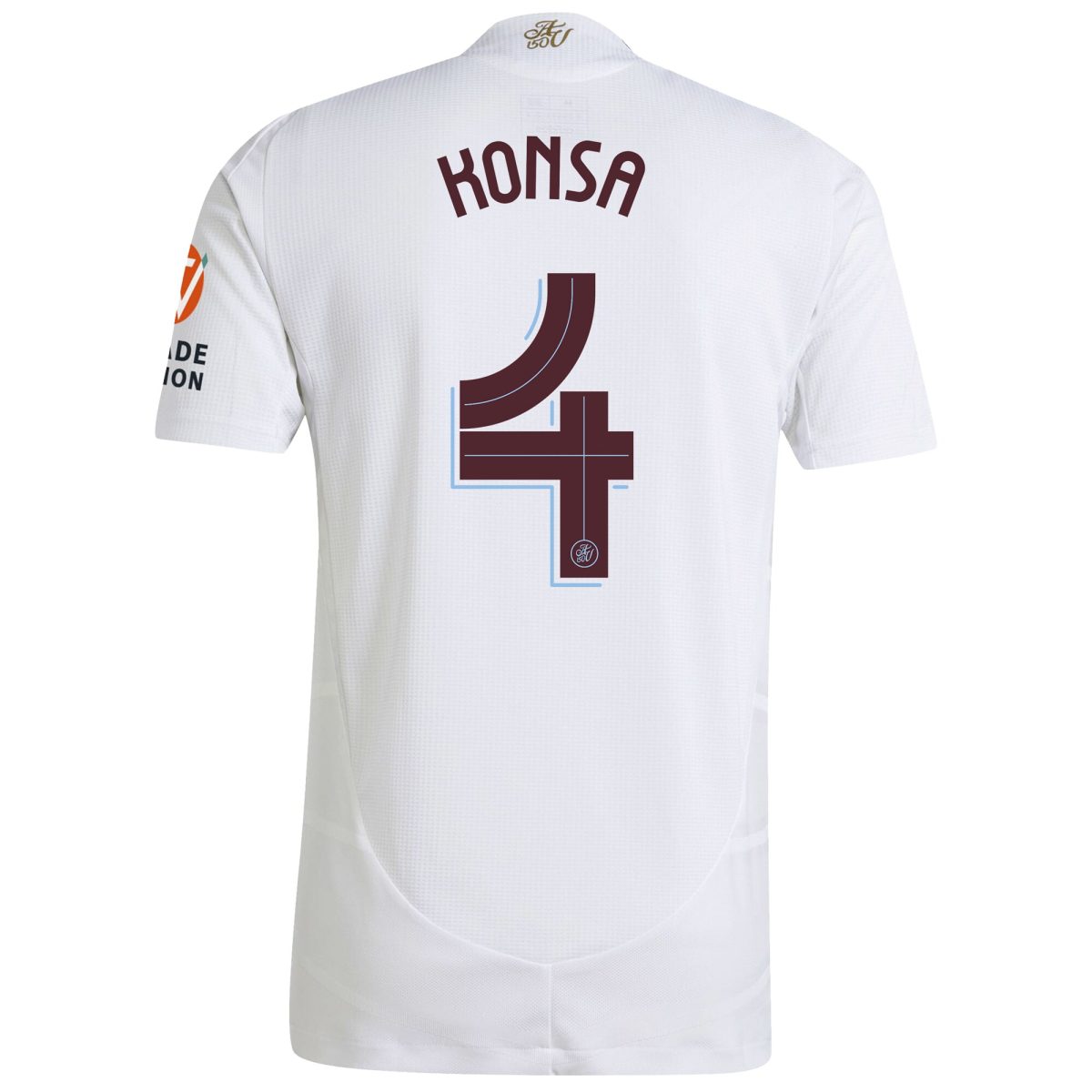 aston villa adidas away authentic shirt 2024-25 with konsa 4 cup printing Collection | Authentic Aston Villa Shirts