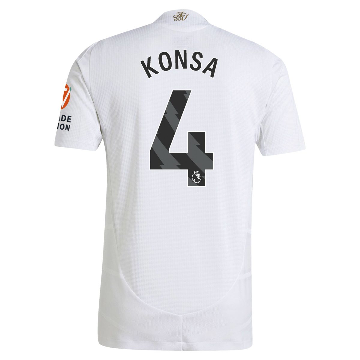 aston villa adidas away authentic shirt 2024-25 with konsa 4 printing Collection | Authentic Aston Villa Shirts