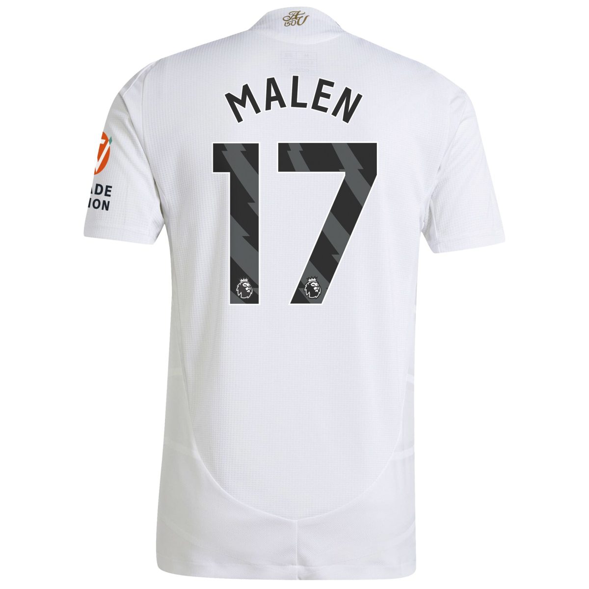 aston villa adidas away authentic shirt 2024-25 with malen 17 printing Collection | Authentic Aston Villa Shirts
