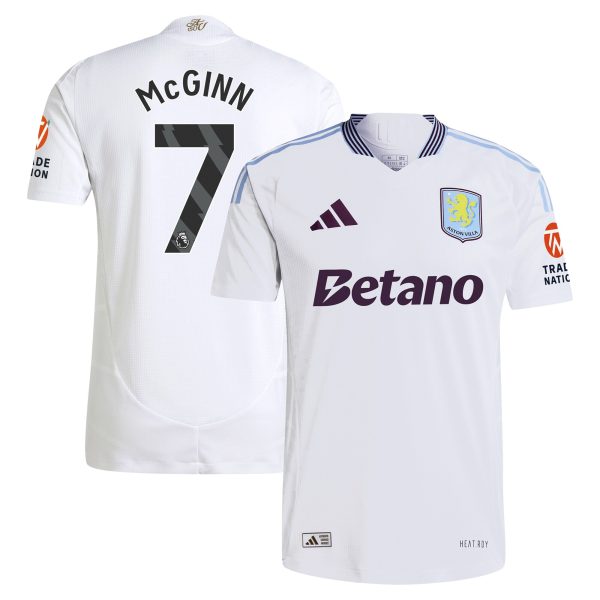 aston villa adidas away authentic shirt 2024-25 with mcginn 7 printing Collection | Authentic Aston Villa Shirts