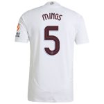 aston villa adidas away authentic shirt 2024-25 with mings 5 cup printing Collection | Authentic Aston Villa Shirts