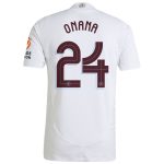 aston villa adidas away authentic shirt 2024-25 with onana 24 cup printing Collection | Authentic Aston Villa Shirts
