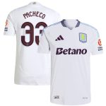 aston villa adidas away authentic shirt 2024-25 with pacheco 33 cup printing Collection | Authentic Aston Villa Shirts