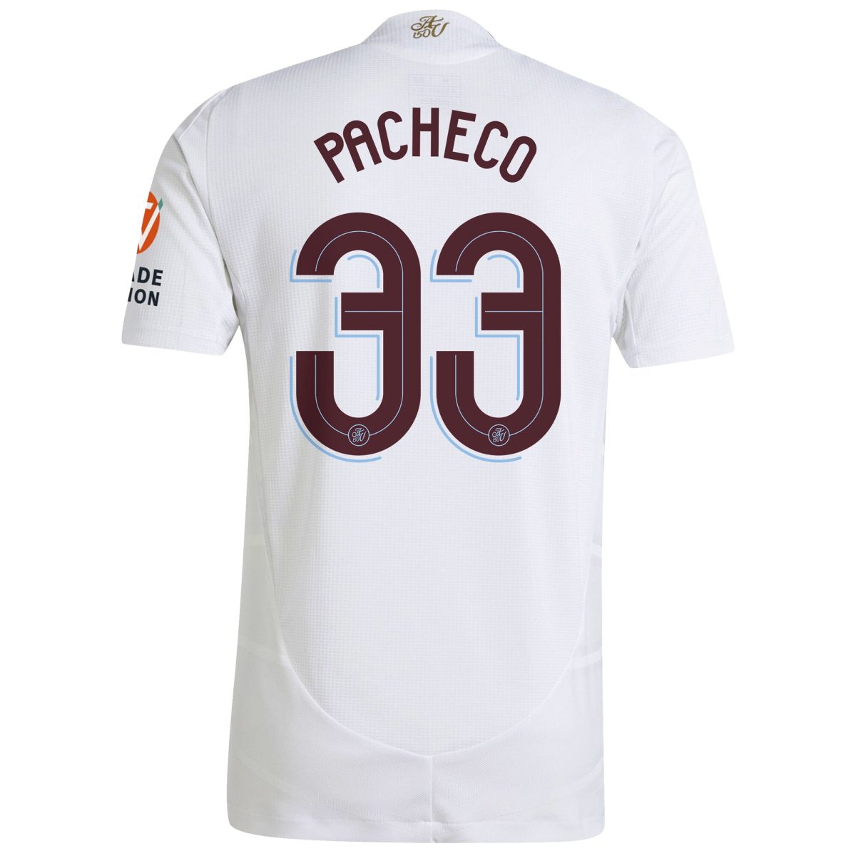 aston villa adidas away authentic shirt 2024-25 with pacheco 33 cup printing Collection | Authentic Aston Villa Shirts