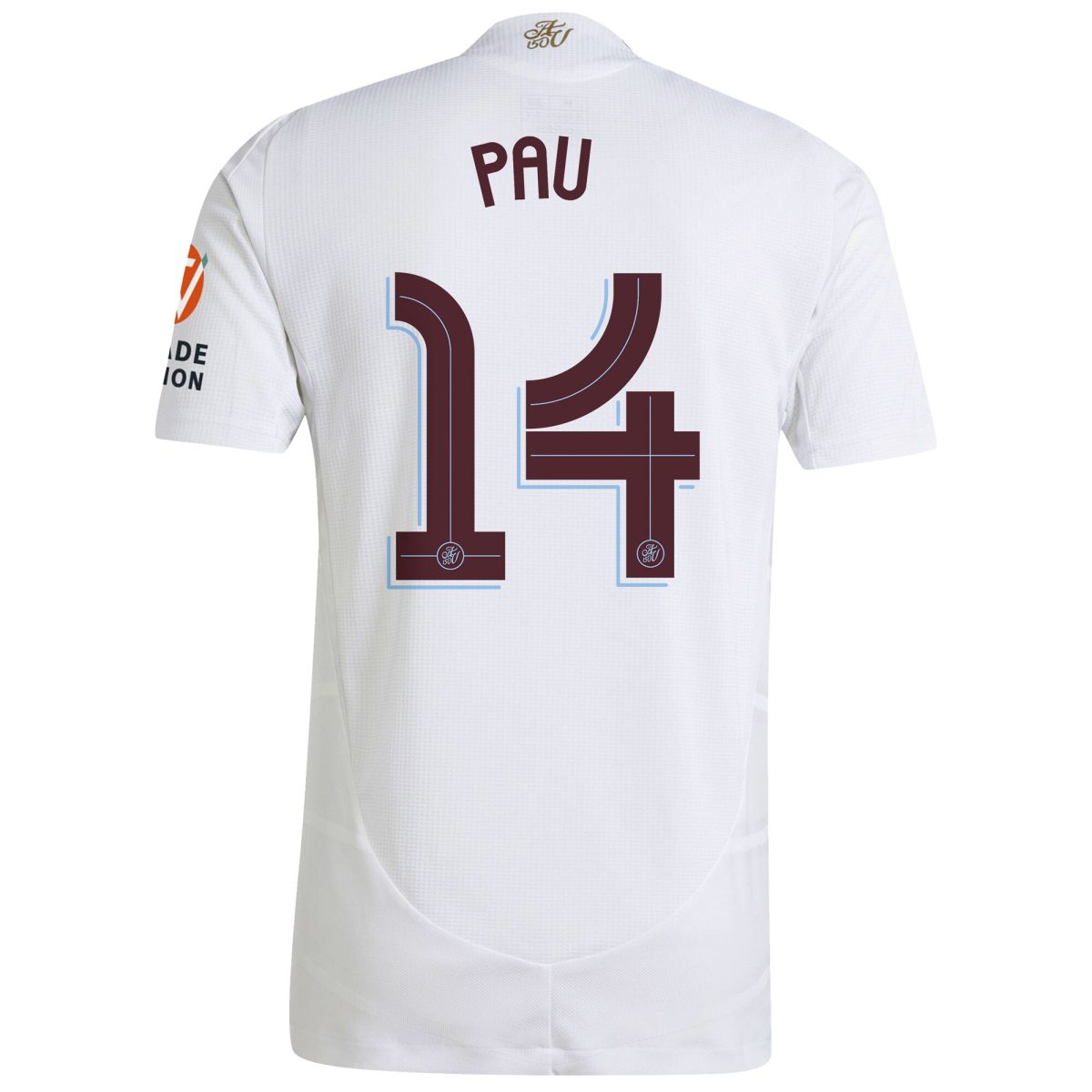 aston villa adidas away authentic shirt 2024-25 with pau 14 cup printing Collection | Authentic Aston Villa Shirts