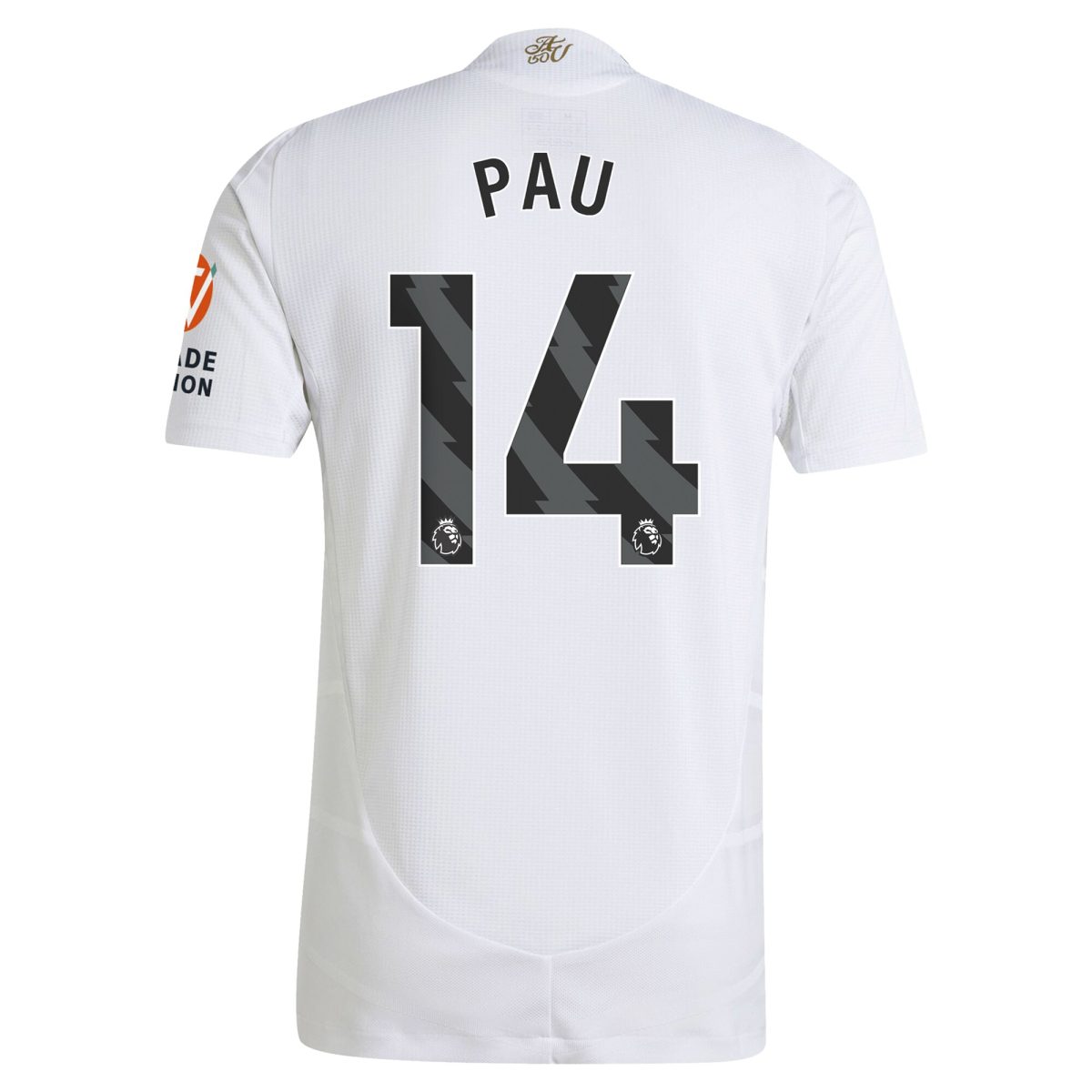 aston villa adidas away authentic shirt 2024-25 with pau 14 printing Collection | Authentic Aston Villa Shirts