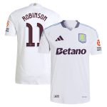 aston villa adidas away authentic shirt 2024-25 with robinson 11 cup printing Collection | Authentic Aston Villa Shirts