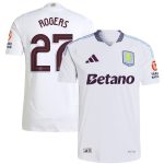 aston villa adidas away authentic shirt 2024-25 with rogers 27 cup printing Collection | Authentic Aston Villa Shirts
