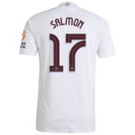 aston villa adidas away authentic shirt 2024-25 with salmon 17 cup printing Collection | Authentic Aston Villa Shirts