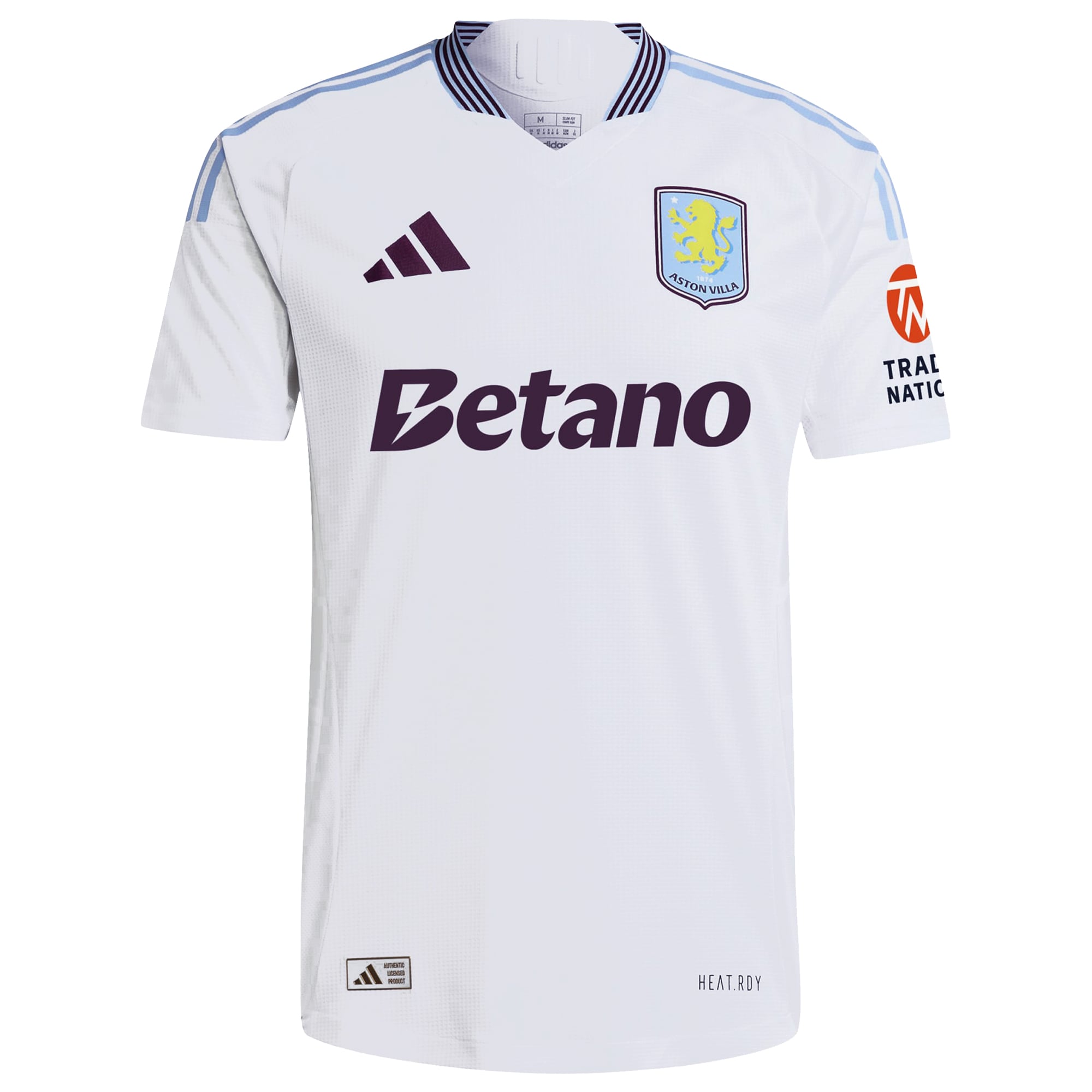 aston villa adidas away authentic shirt 2024-25 with staniforth 5 cup printing Collection | Authentic Aston Villa Shirts