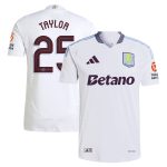 aston villa adidas away authentic shirt 2024-25 with taylor 25 cup printing Collection | Authentic Aston Villa Shirts