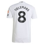 aston villa adidas away authentic shirt 2024-25 with tielemans 8 printing Collection | Authentic Aston Villa Shirts