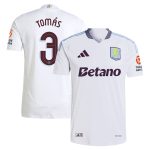 aston villa adidas away authentic shirt 2024-25 with tomás 3 cup printing Collection | Authentic Aston Villa Shirts
