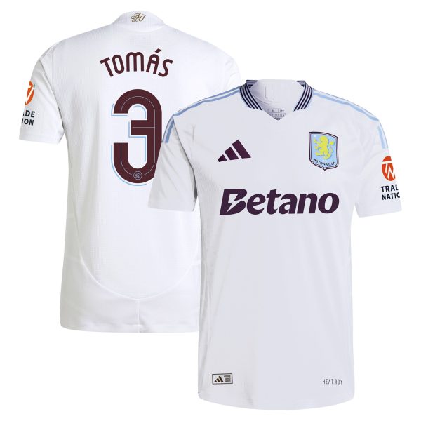 aston villa adidas away authentic shirt 2024-25 with tomás 3 cup printing Collection | Authentic Aston Villa Shirts