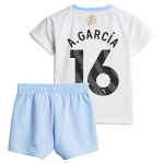aston villa adidas away baby kit 2024-25 with a.garcía 16 printing Collection | Authentic Aston Villa Shirts