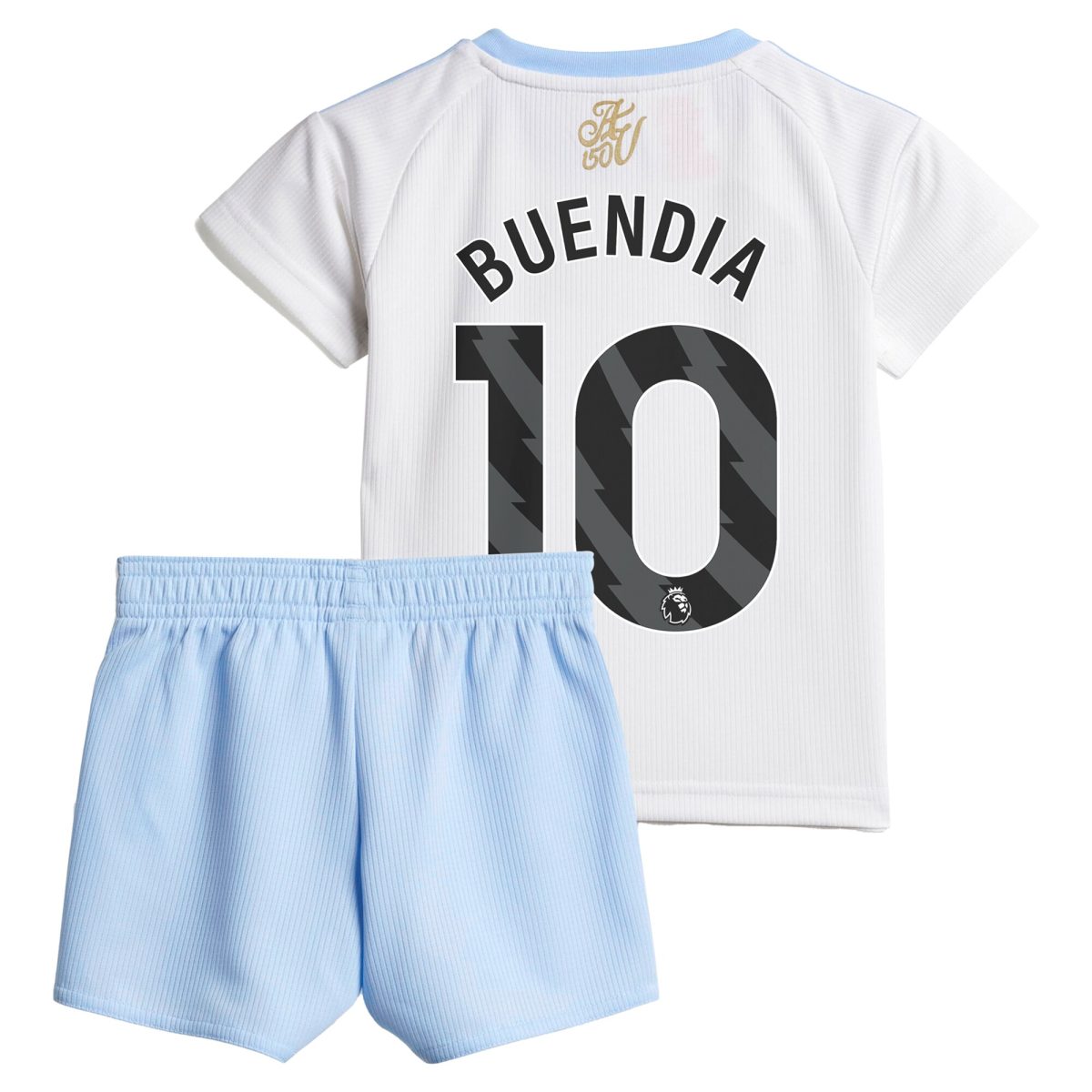 aston villa adidas away baby kit 2024-25 with buendia 10 printing Collection | Authentic Aston Villa Shirts