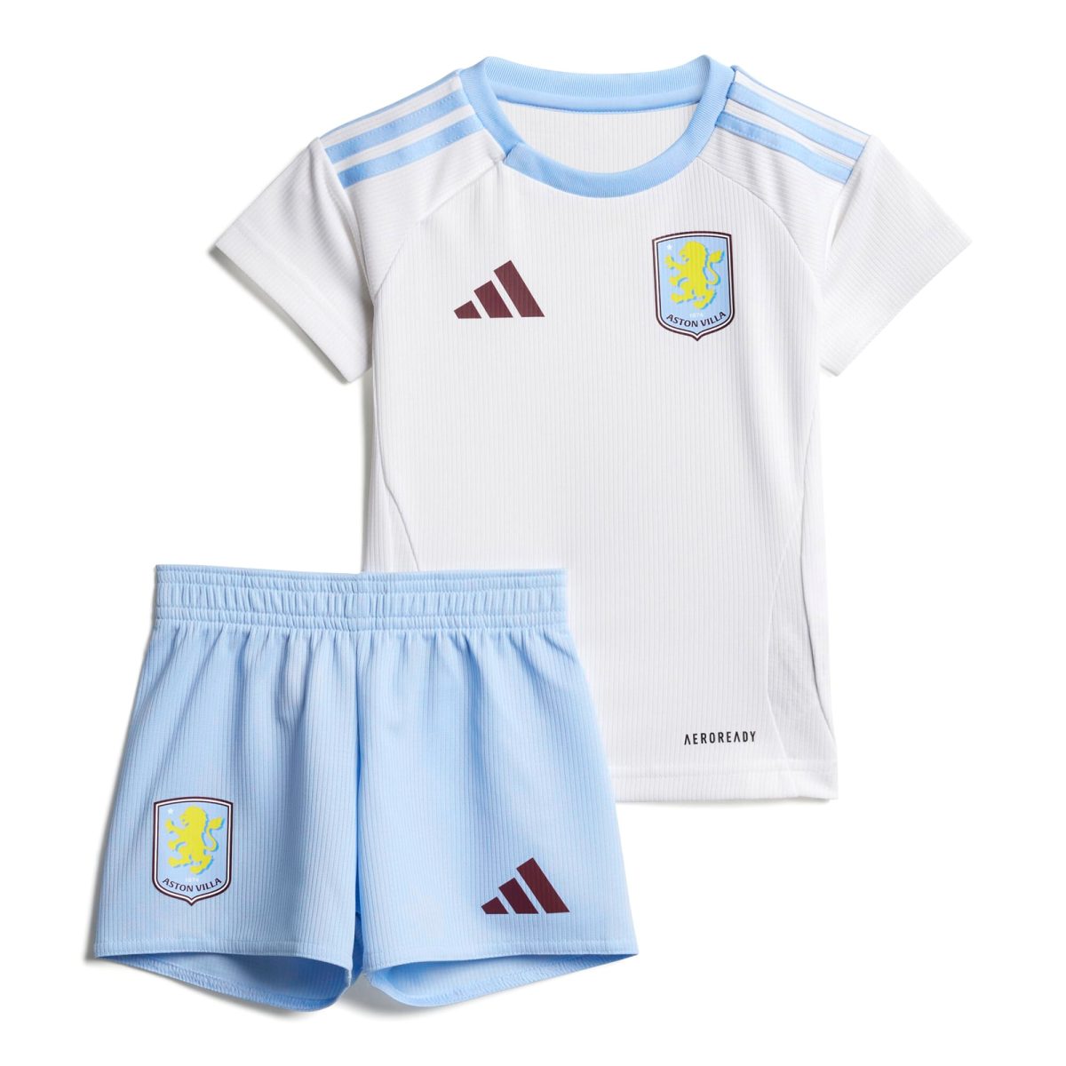 aston villa adidas away baby kit 2024-25 with custom printing Collection | Authentic Aston Villa Shirts