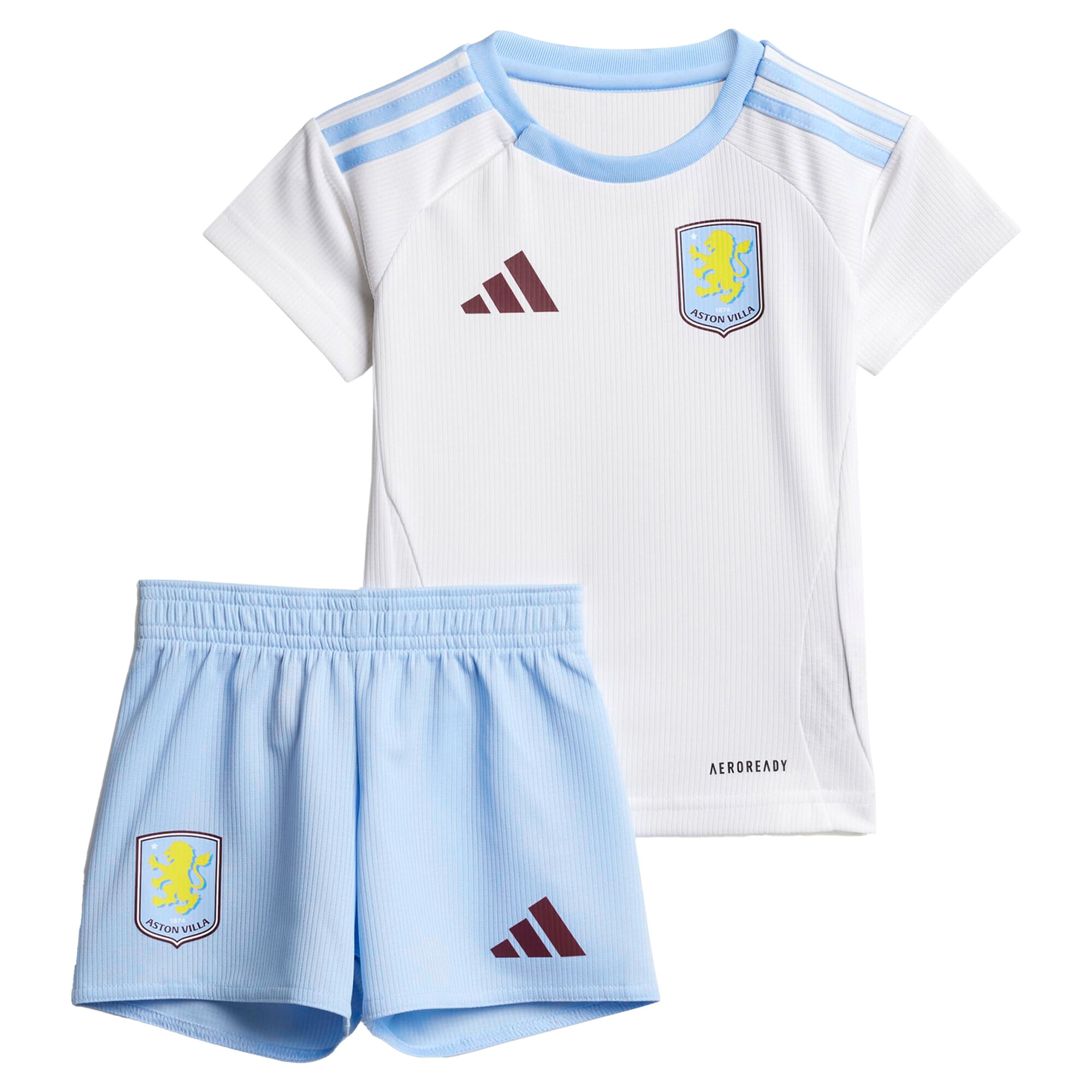 aston villa adidas away baby kit 2024-25 with diego carlos 3 printing Collection | Authentic Aston Villa Shirts
