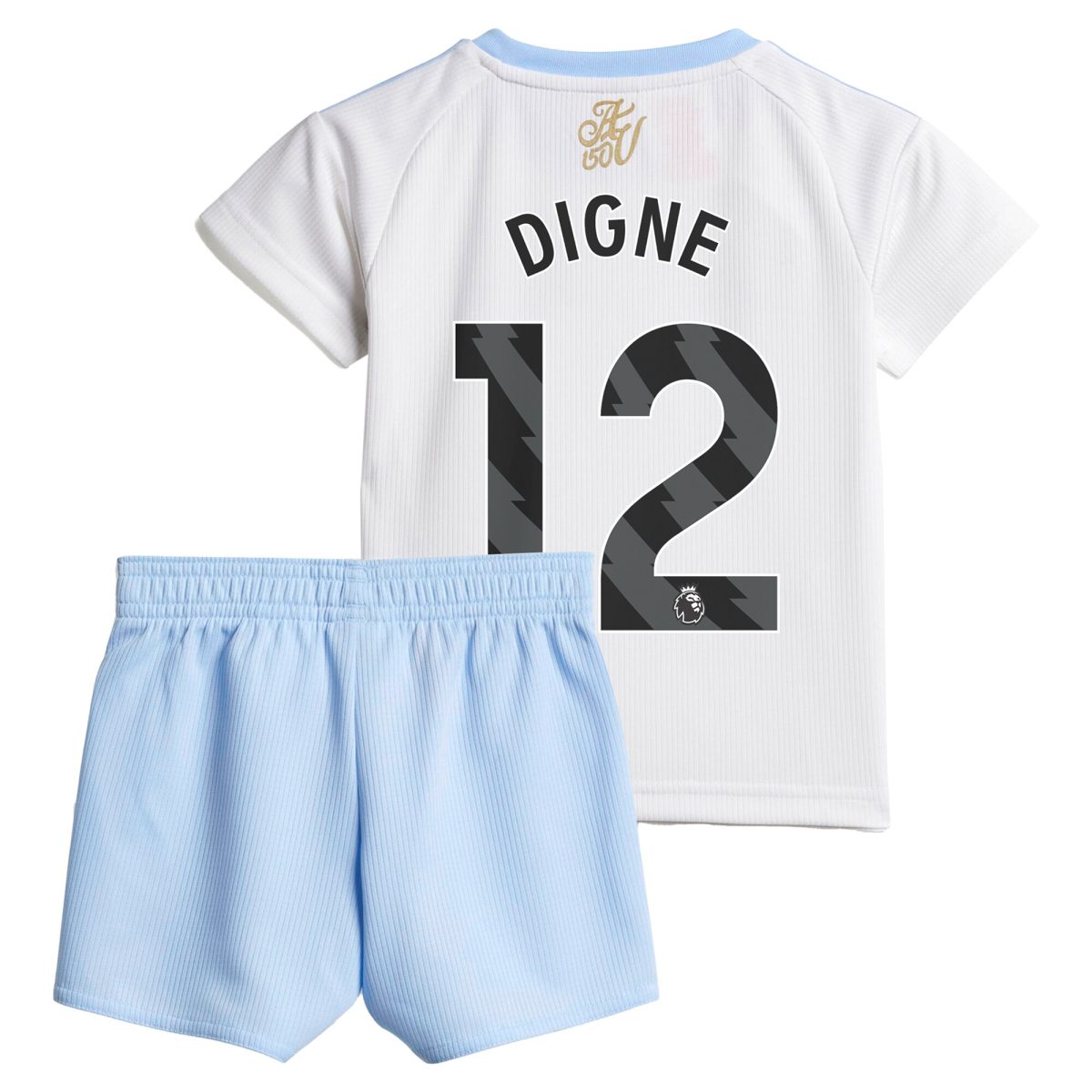 aston villa adidas away baby kit 2024-25 with digne 12 printing Collection | Authentic Aston Villa Shirts