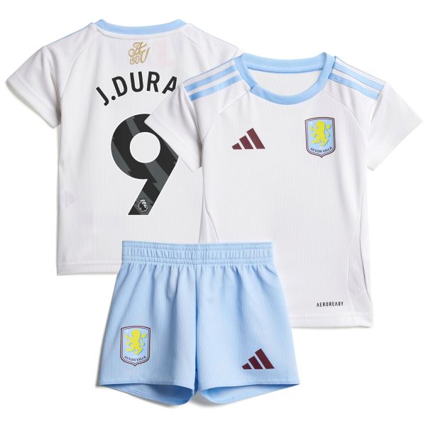 aston villa adidas away baby kit 2024-25 with j.duran 9 printing Collection | Authentic Aston Villa Shirts
