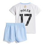 aston villa adidas away baby kit 2024-25 with malen 17 printing Collection | Authentic Aston Villa Shirts