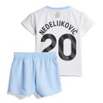 aston villa adidas away baby kit 2024-25 with nedeljković 20 printing Collection | Authentic Aston Villa Shirts