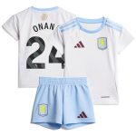 aston villa adidas away baby kit 2024-25 with onana 24 printing Collection | Authentic Aston Villa Shirts