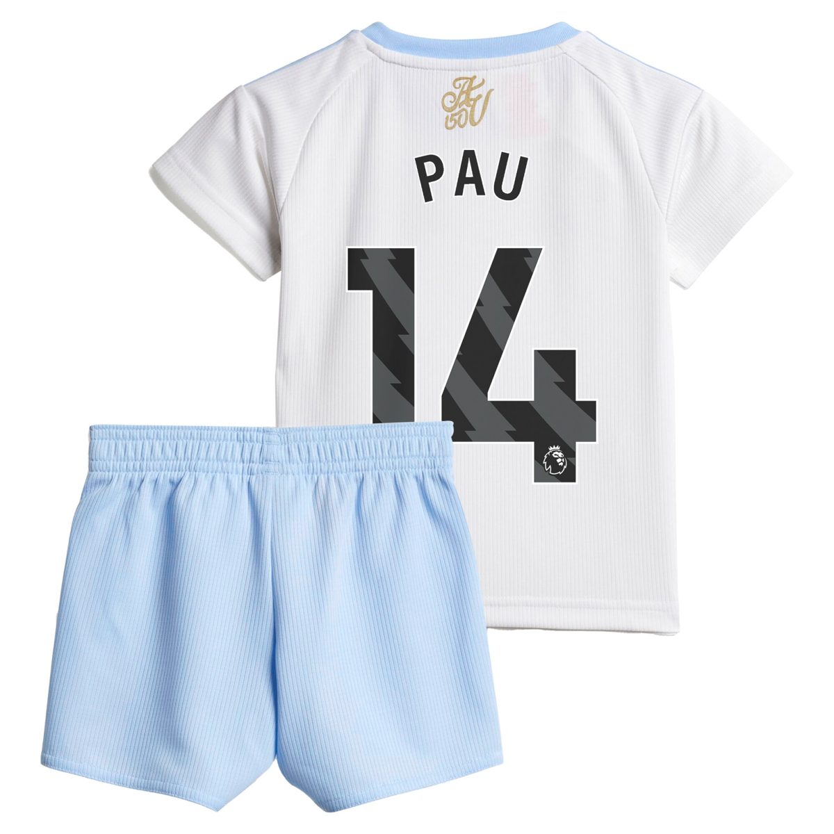 aston villa adidas away baby kit 2024-25 with pau 14 printing Collection | Authentic Aston Villa Shirts