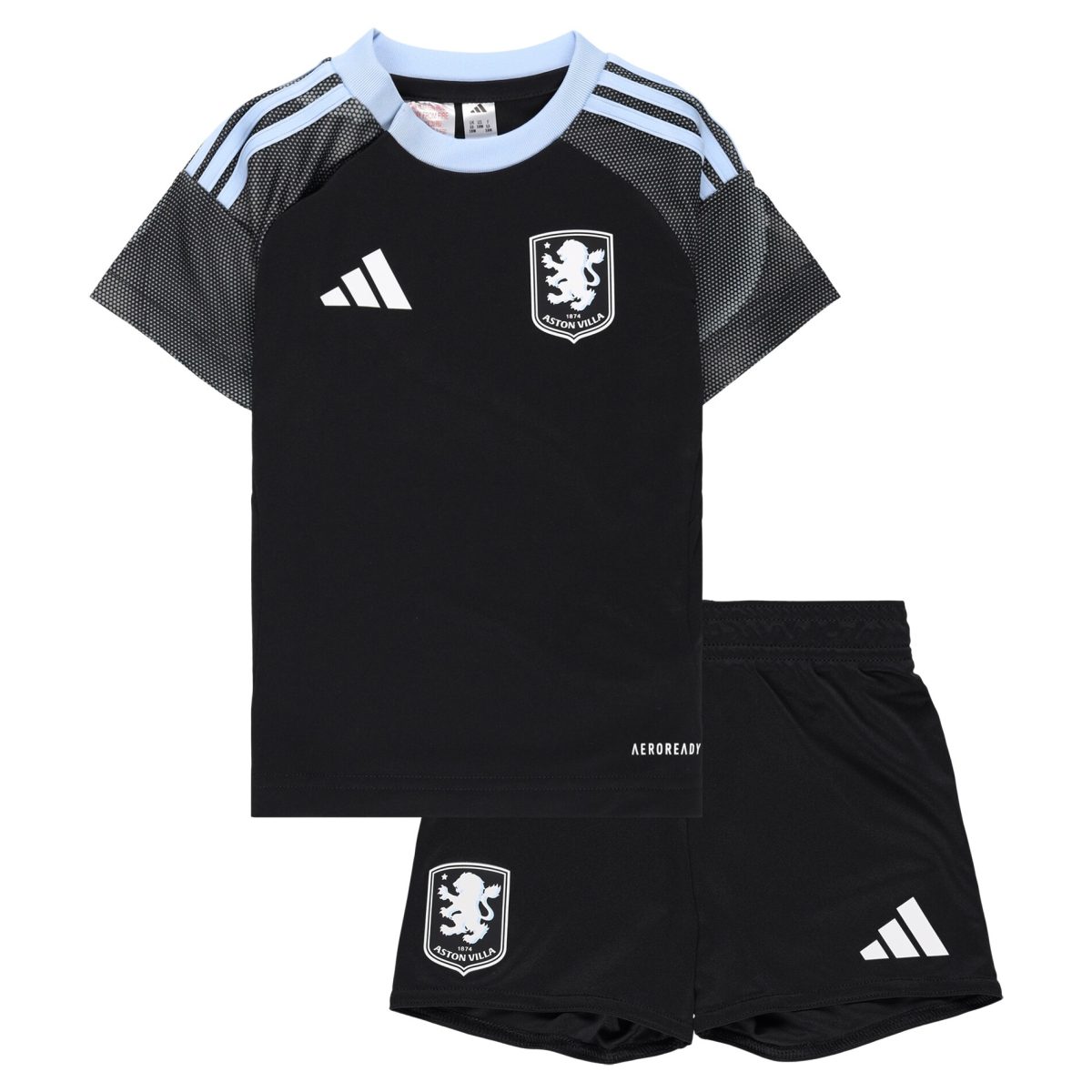 aston villa adidas away baby kit 2025-26 with custom printing Collection | Authentic Aston Villa Shirts