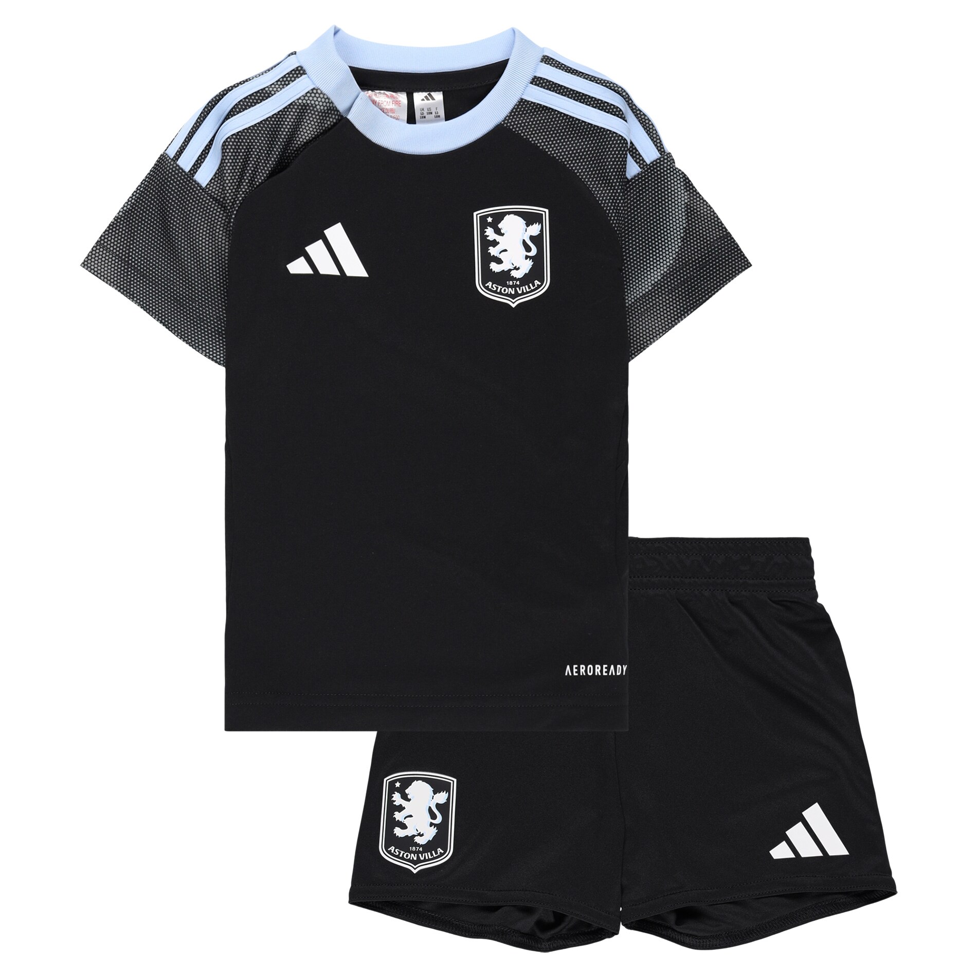 aston villa adidas away baby kit 2025-26 with custom printing Collection | Authentic Aston Villa Shirts
