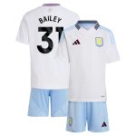aston villa adidas away mini kit 2024-25 with bailey 31 printing Collection | Authentic Aston Villa Shirts