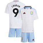 aston villa adidas away mini kit 2024-25 with j.duran 9 printing Collection | Authentic Aston Villa Shirts