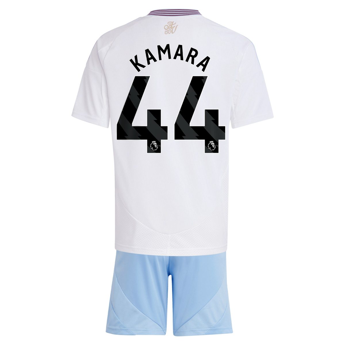 aston villa adidas away mini kit 2024-25 with kamara 44 printing Collection | Authentic Aston Villa Shirts