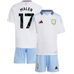 aston villa adidas away mini kit 2024-25 with malen 17 printing Collection | Authentic Aston Villa Shirts