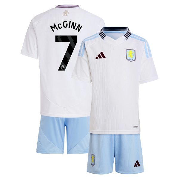 aston villa adidas away mini kit 2024-25 with mcginn 7 printing Collection | Authentic Aston Villa Shirts