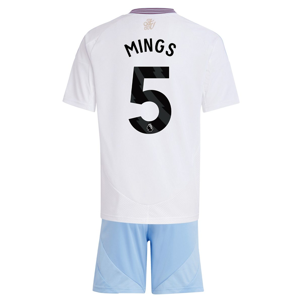 aston villa adidas away mini kit 2024-25 with mings 5 printing Collection | Authentic Aston Villa Shirts