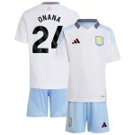 aston villa adidas away mini kit 2024-25 with onana 24 printing Collection | Authentic Aston Villa Shirts