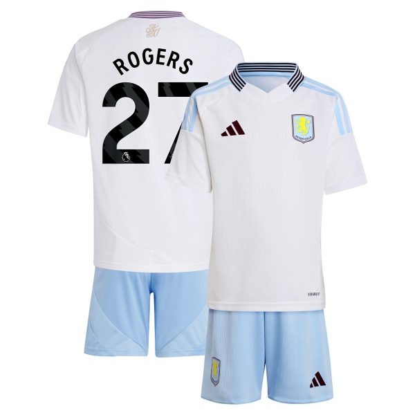 aston villa adidas away mini kit 2024-25 with rogers 27 printing Collection | Authentic Aston Villa Shirts