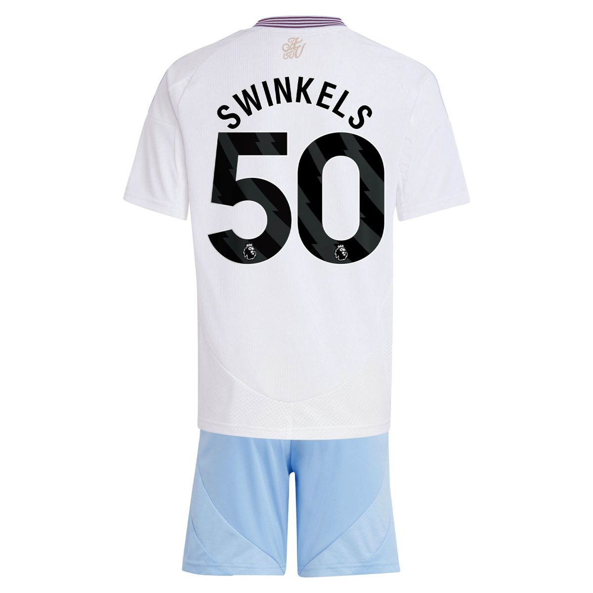 aston villa adidas away mini kit 2024-25 with swinkels 50 printing Collection | Authentic Aston Villa Shirts